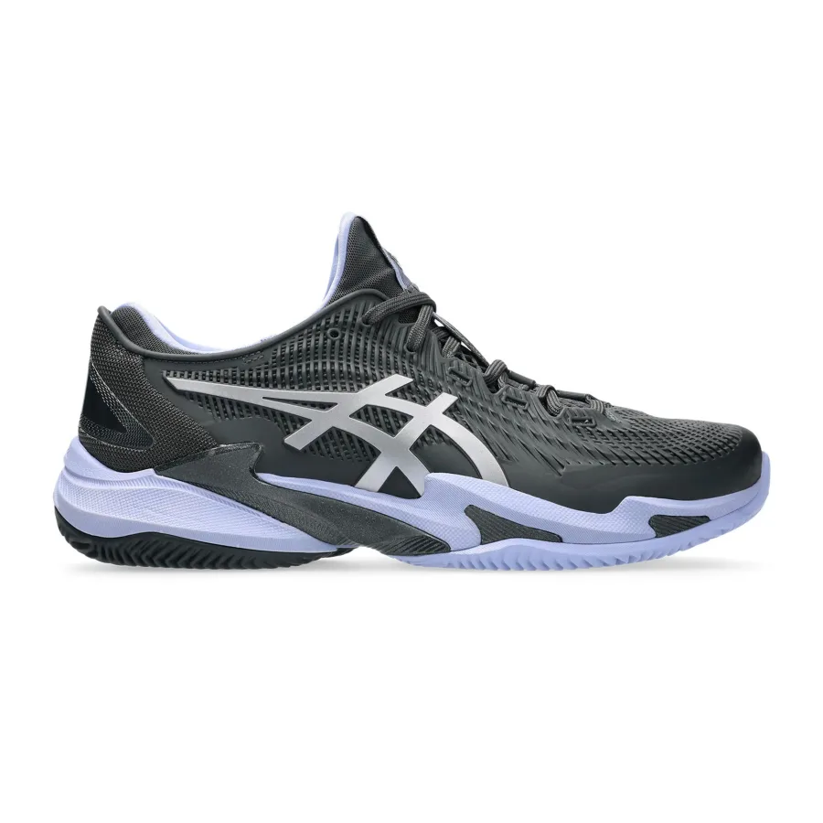 ASICS Court FF 3 Night Energy Sandplatzschuh Herren - dunkelgrau, flieder