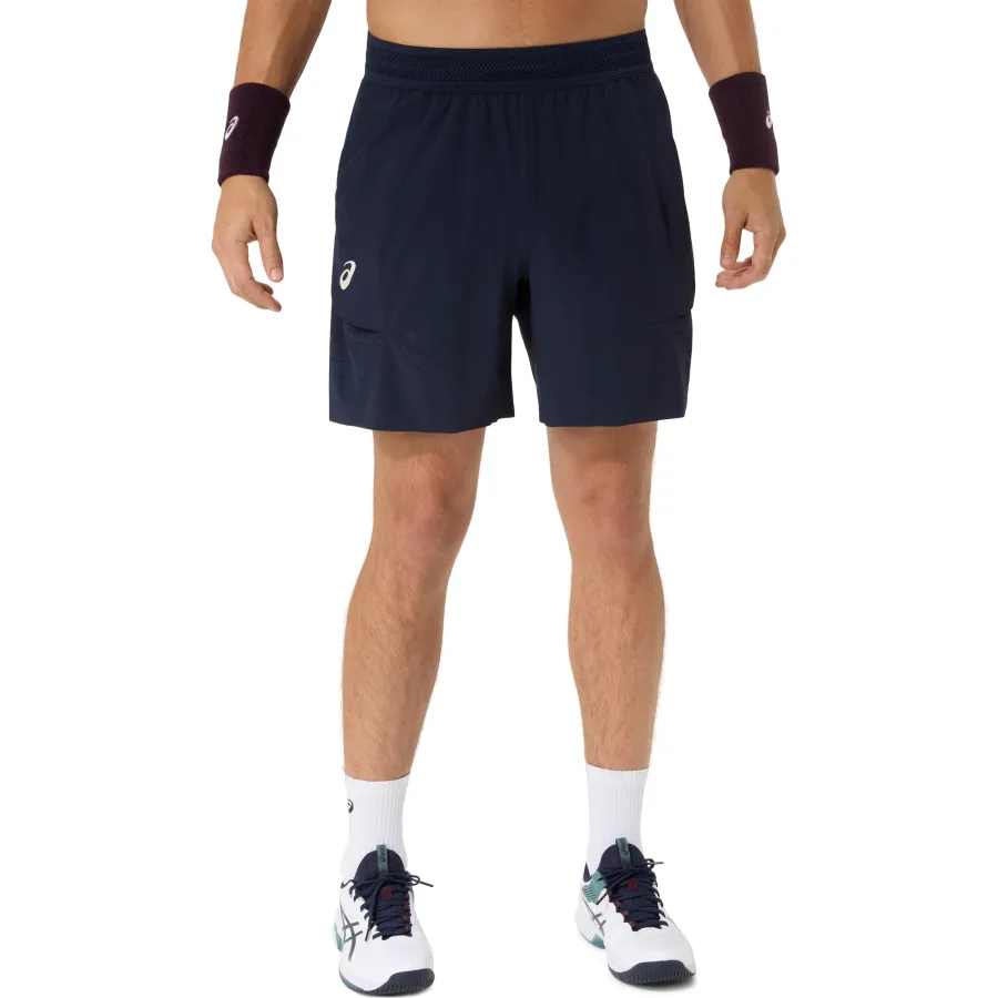 ASICS Match Laser Cut 7in Shorts Herren - dunkelblau