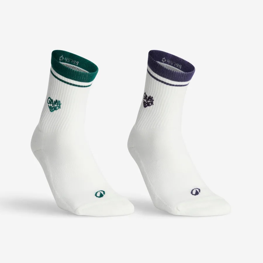 Decathlon Tennissocken High 2er Pack - RS300 Sonderedition violett/weiß