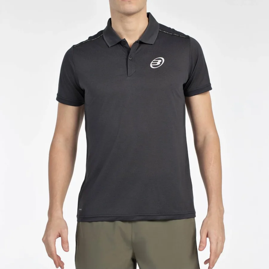 Bullpadel Mirac Polo Herren-Schwarz