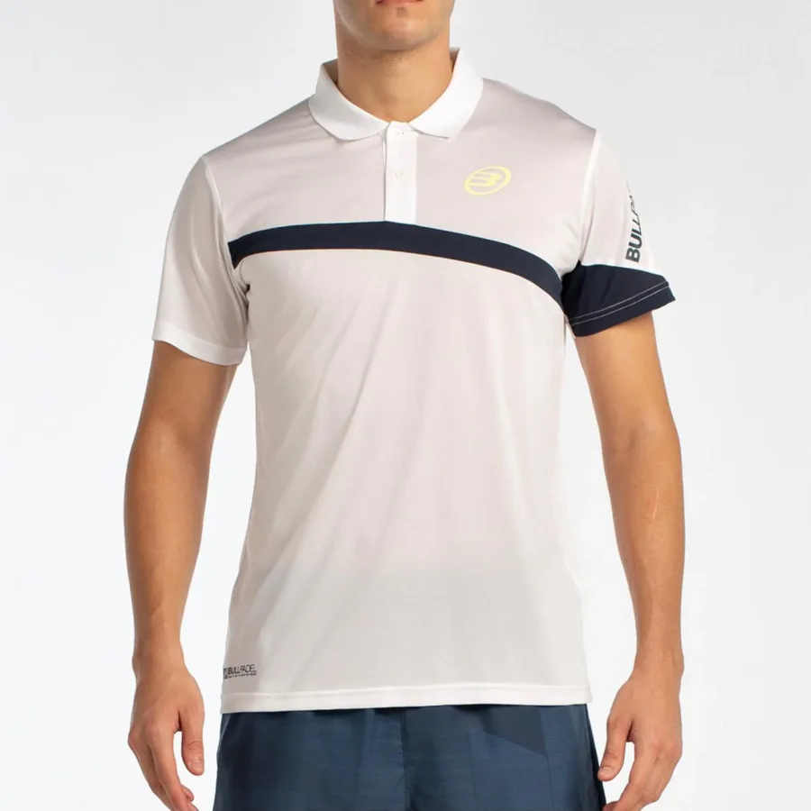 Bullpadel Lucir Polo Herren-Weiß