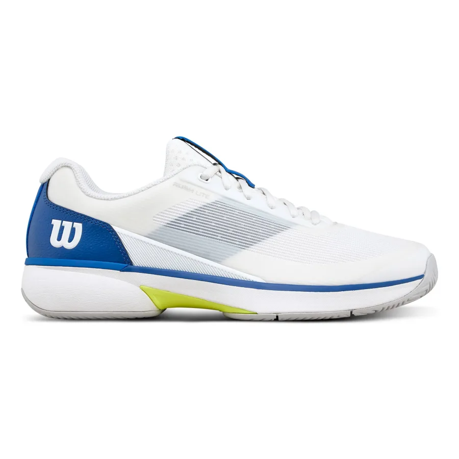 Wilson Rush Lite 5 Allcourtschuh Herren - weiß, blau