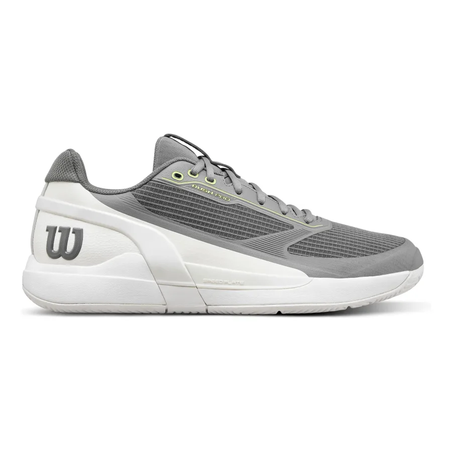 Wilson Rush Pro 5 Allcourtschuh Herren - weiß, grau
