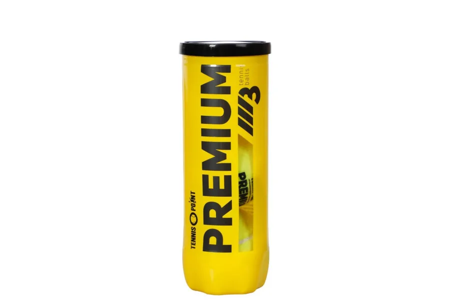 Tennis-Point Tennis-Point Tennisball Premium - 3 Tennisbälle - Innendruckball - (3er Dose)