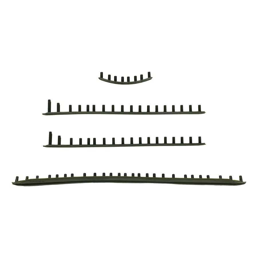 Tecnifibre T-Fight TF-40 18/20 Khaki Ösenbandset-Schwarz