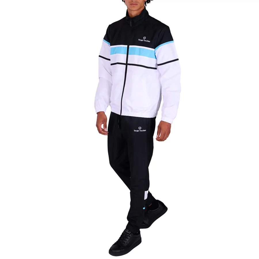 Sergio Tacchini Scorpione Trainingsanzug Herren - schwarz, weiß