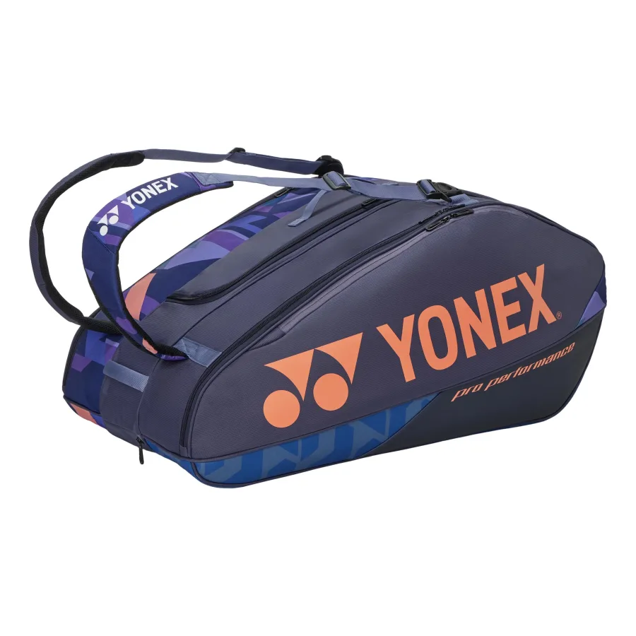 Yonex Yonex Pro Racquet Bag Schlägertasche 12er - Dunkelblau, Orange