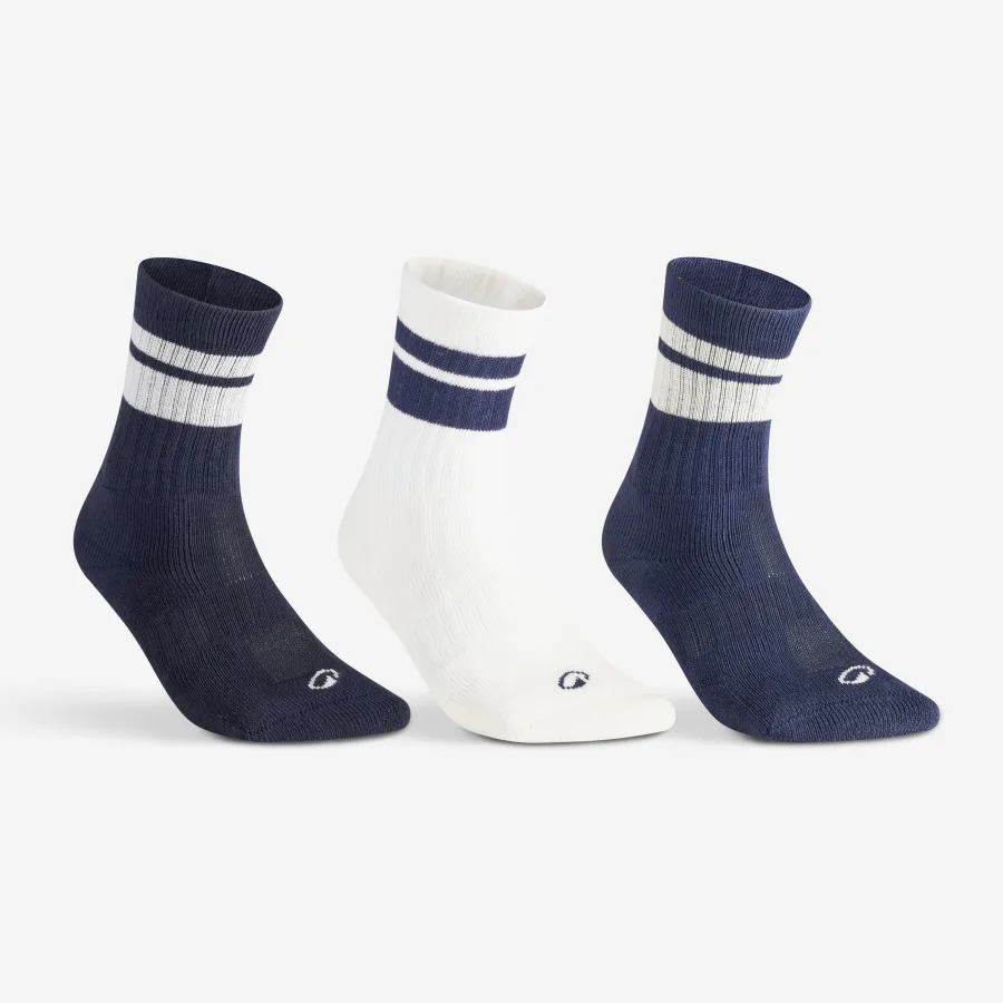 Decathlon Tennissocken High 3er Pack - RS 500 beige/blau