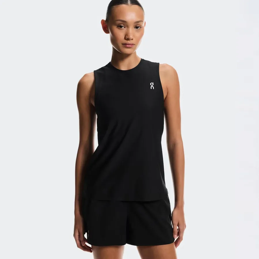 On Court Tank-Top Damen - schwarz