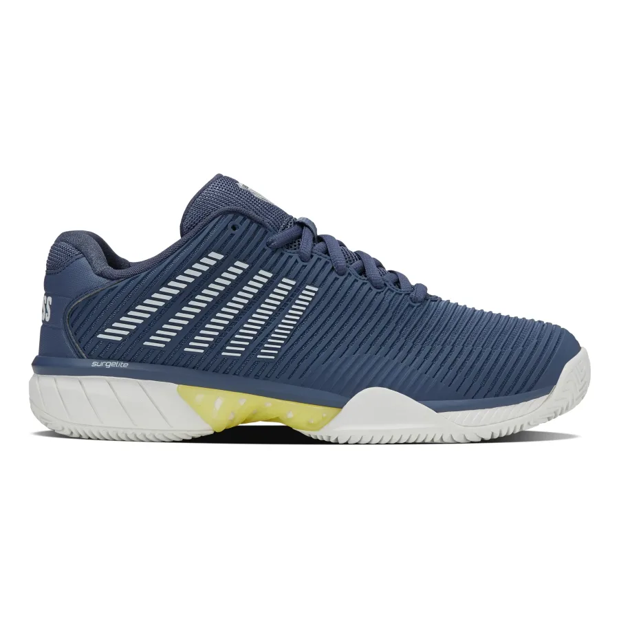 K-Swiss K - Swiss Hypercourt Express 2 Sandplatzschuh Herren Petrol, Weiß