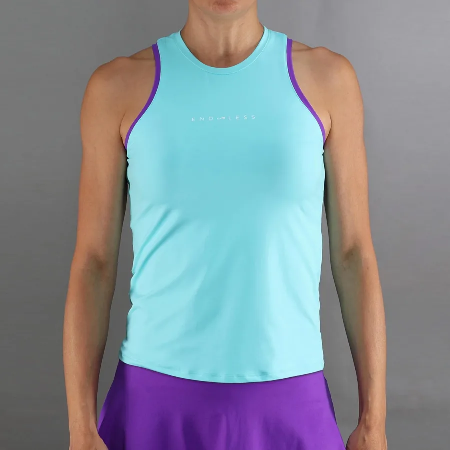 Endless Essential Tank-Top Damen-türkis