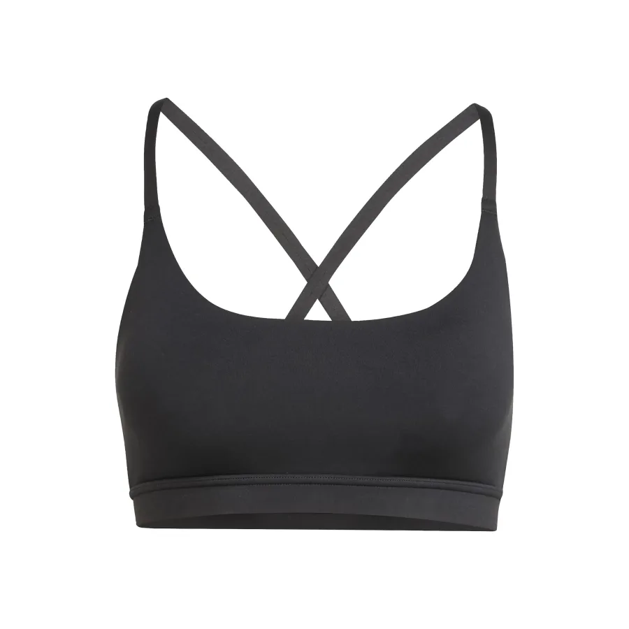 adidas All Me Light Support Sport-BH Damen - schwarz