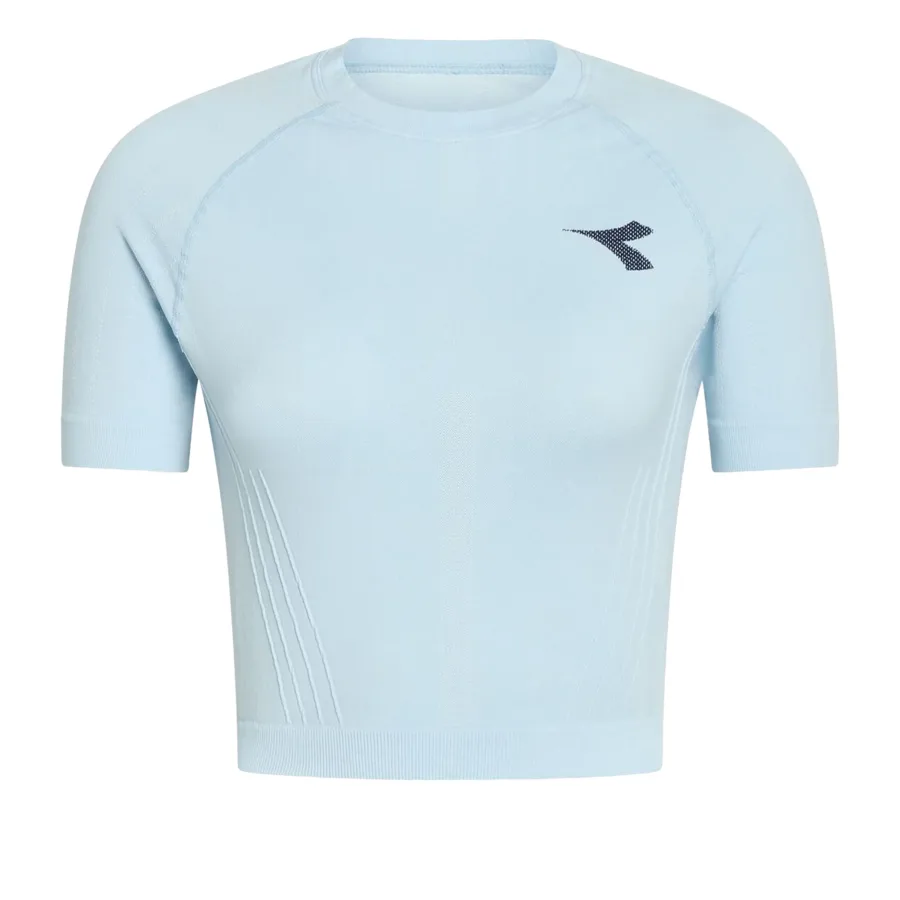 Diadora L. Icon Stratouno T-Shirt Damen-Hellblau