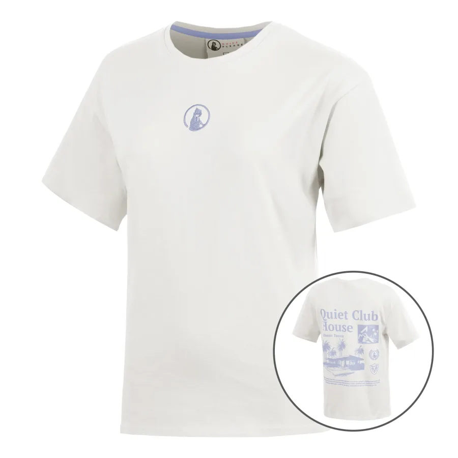 Quiet Please Quiet Please Club House Boyfriend T - Shirt Damen