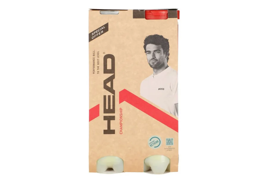 HEAD Head Tennisball Championship Bi Pack - 8 Tennisbälle - Innendruckball - (2x 4er Dose)