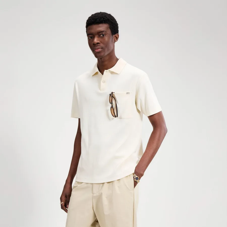Ellesse Arivito Polo Herren - creme