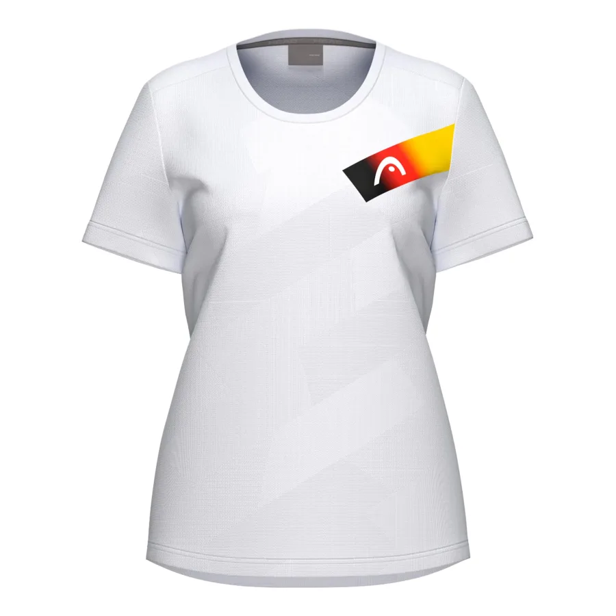 HEAD DTB Pro T-Shirt Damen-weiß