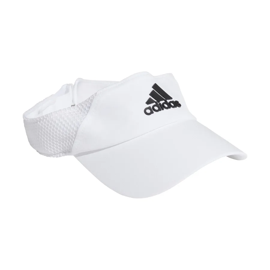 adidas Aero Ready Visor Unisex - weiß, schwarz