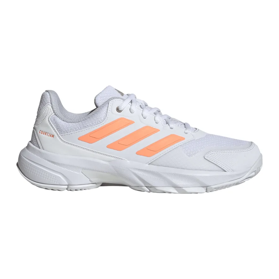 adidas CourtJam Control 3 Allcourtschuh Damen - hellgrau, apricot
