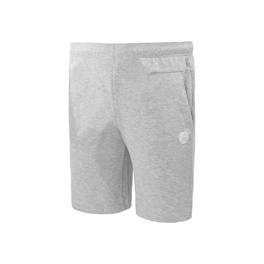 BIDI BADU Danyo Basic Shorts Herren-Hellgrau,Weiß