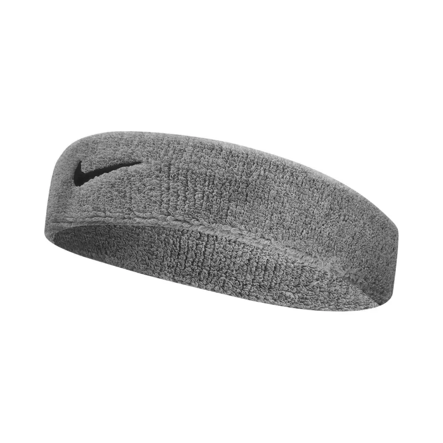 Nike Swoosh Classic Stirnband Unisex - grau, schwarz