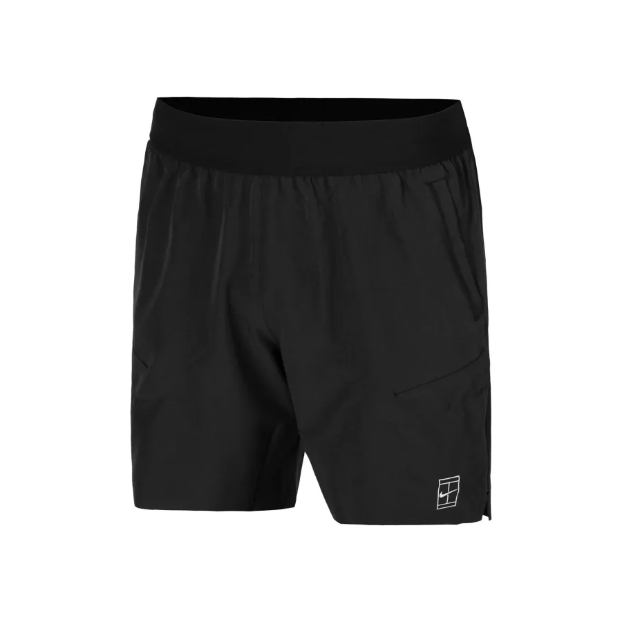 Nike Nike Court Dri - Fit Advantage 6in Shorts Herren Schwarz, Weiß
