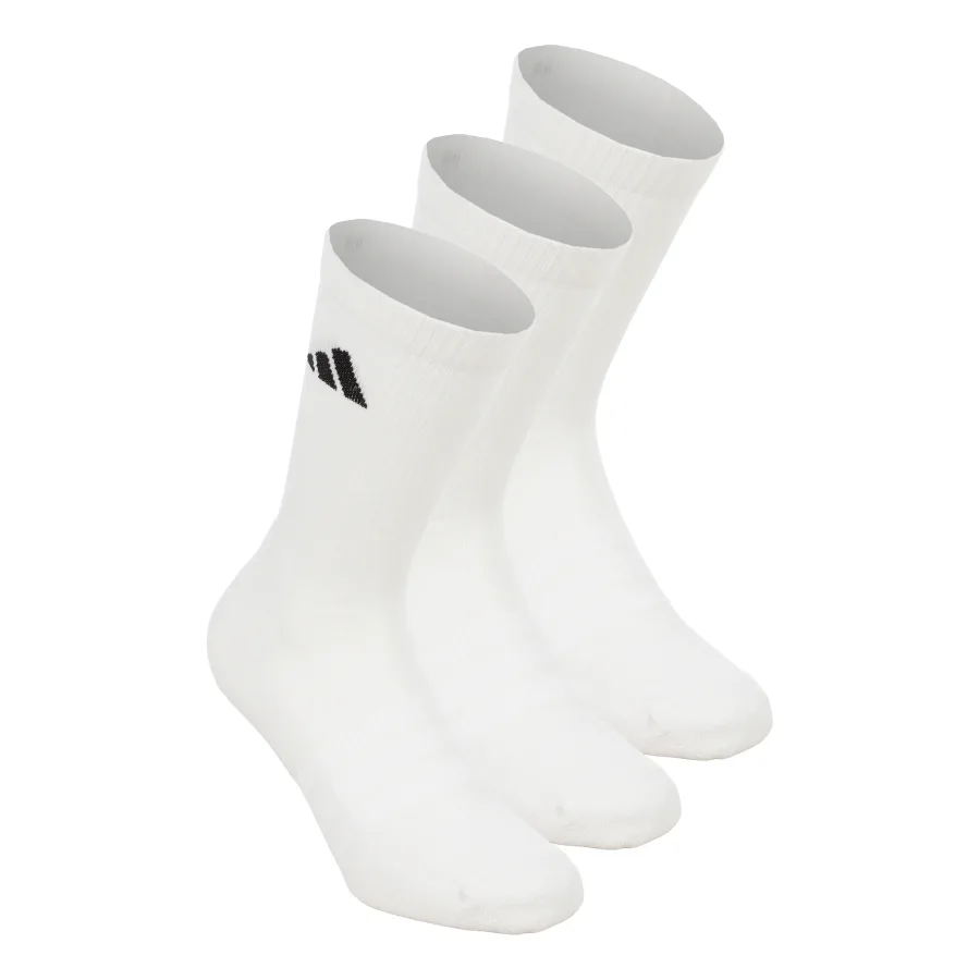 adidas adidas Essentials Crew 3P Tennissocken Unisex - weiß, schwarz