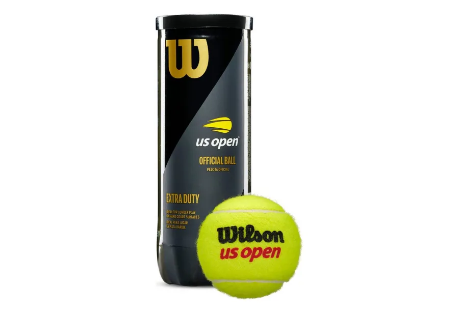 Wilson Wilson Tennisball US Open - 3 Tennisbälle - Innendruckball - (3er Dose)