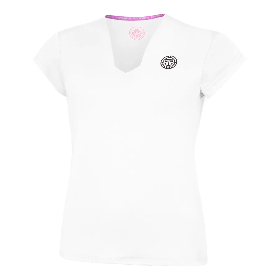 BIDI BADU BIDI BADU Crew V - Neck T Shirt Damen Weiß