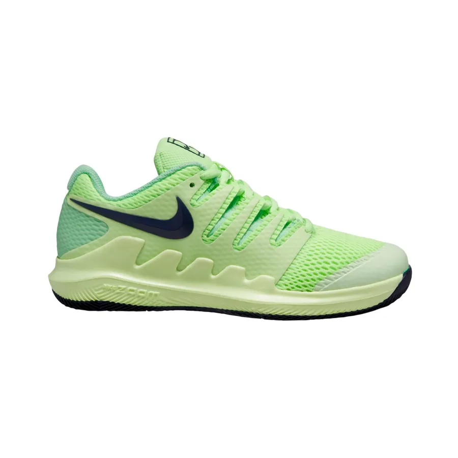 Nike Nike Vapor X Allcourtschuh Kinder - hellgrün, schwarz