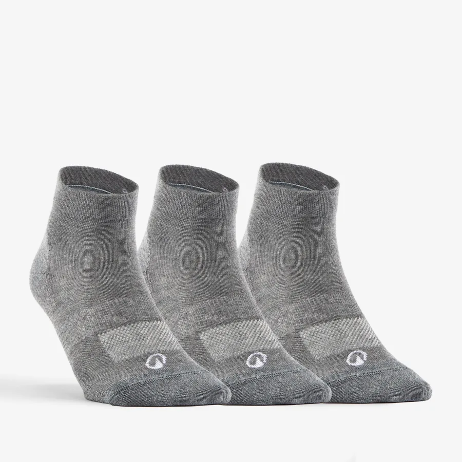 Decathlon Tennissocken Mid 3er Pack - RS 160 grau