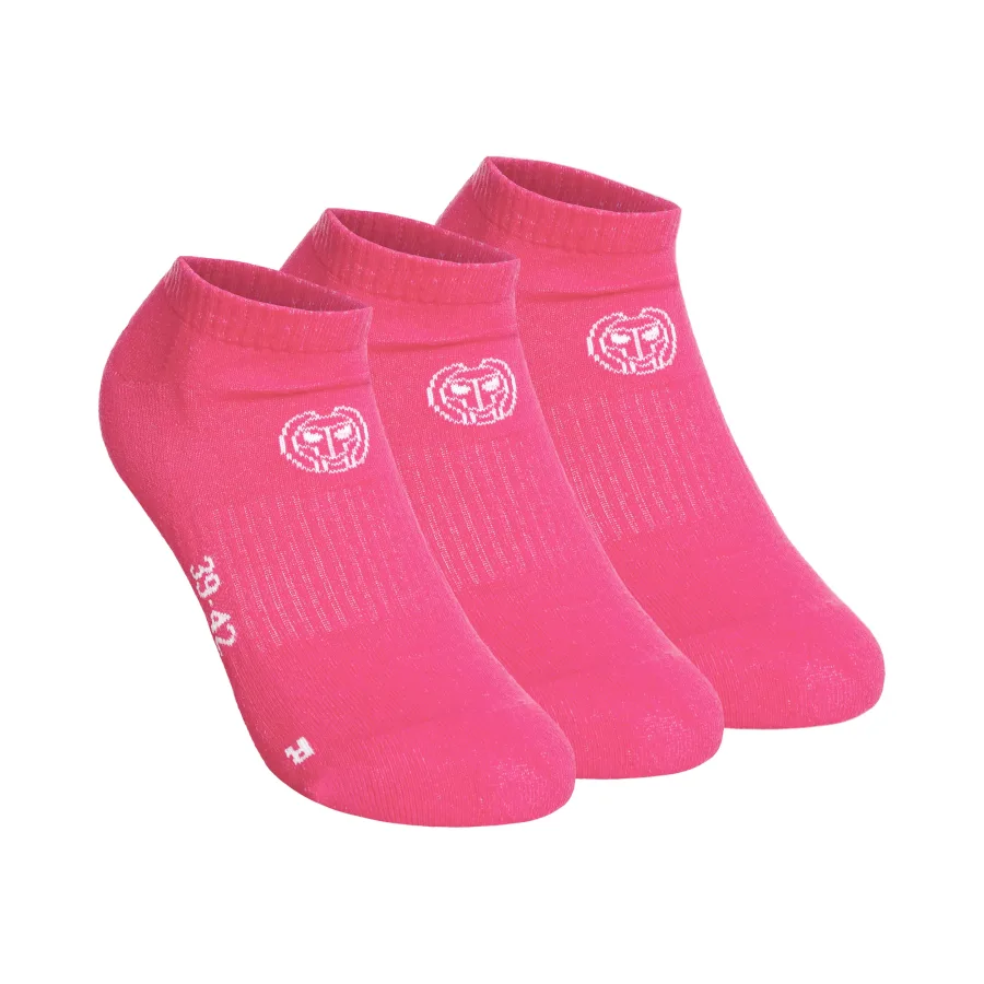 BIDI BADU BIDI BADU No Party Show Move Tennissocken 3er Pack - Pink, Weiß