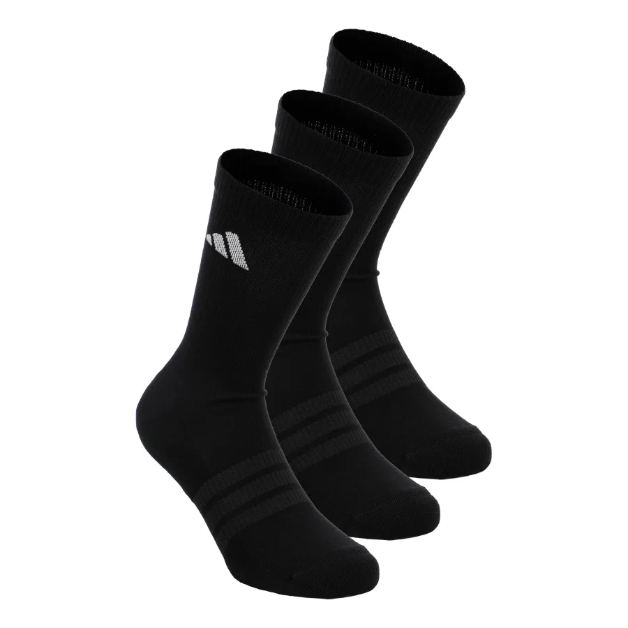 adidas adidas Essentials Crew 3P Tennissocken Unisex - schwarz