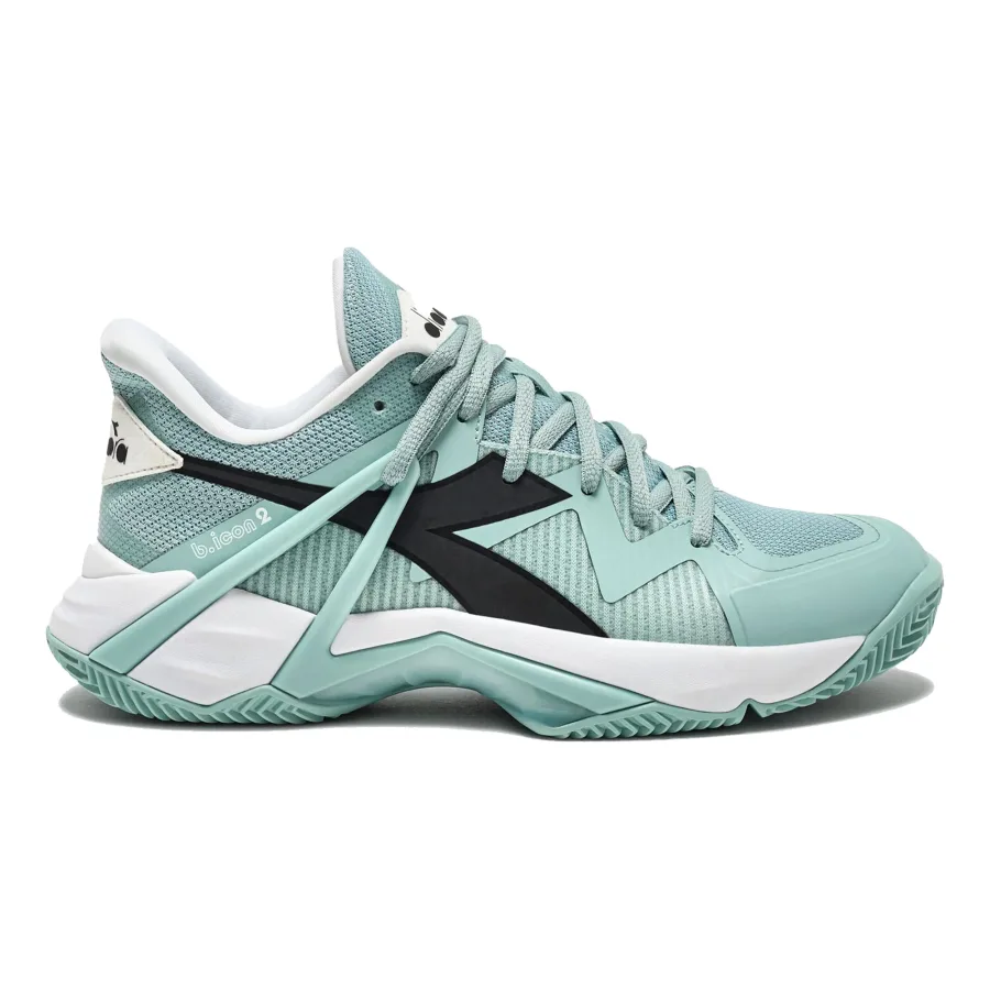 Diadora Diadora B.Icon 2 Sandplatzschuh Damen - Mint, Weiß