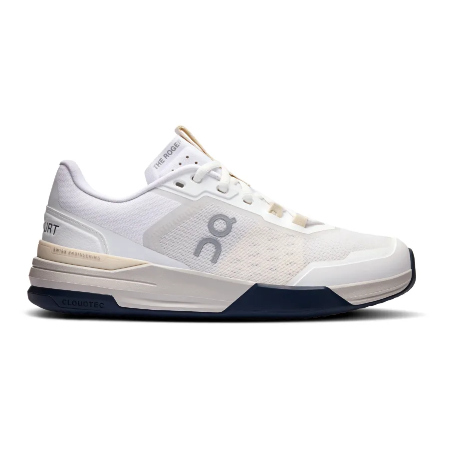 On On The Roger Advantage Pro Sandplatzschuh Damen - Weiß, Creme