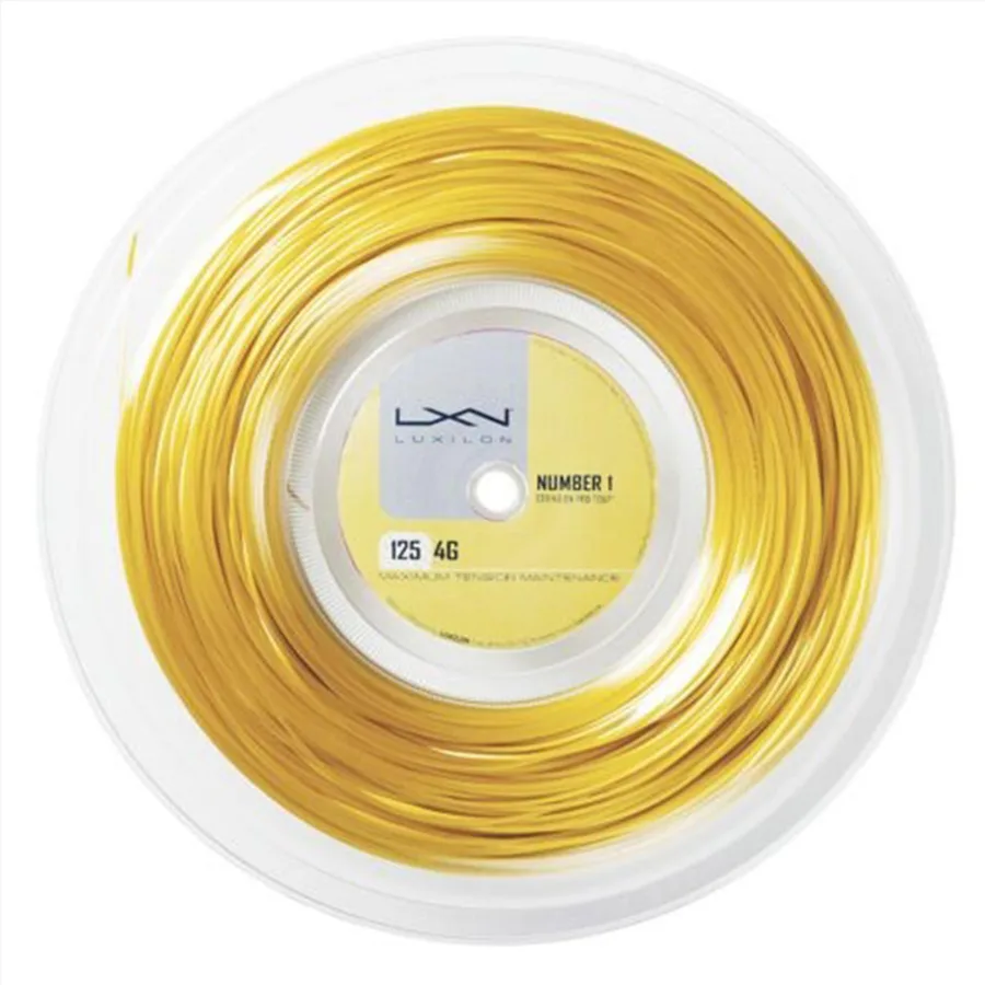 LUXILON Tennissaite 1,25 mm - 4G 200 m Rolle gelb