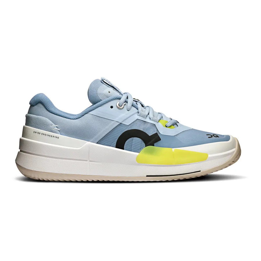 On On The Roger Pro 2 Sandplatzschuh Damen - Hellblau, Gelb