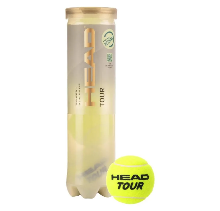 HEAD Head Tennisball Tour Dose 4er