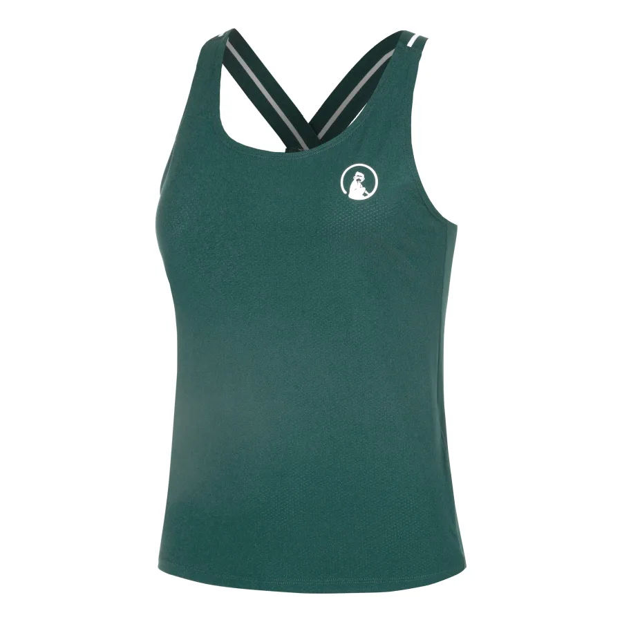 Quiet Please Quiet Please Serve & Volley Tank - Top Damen grün