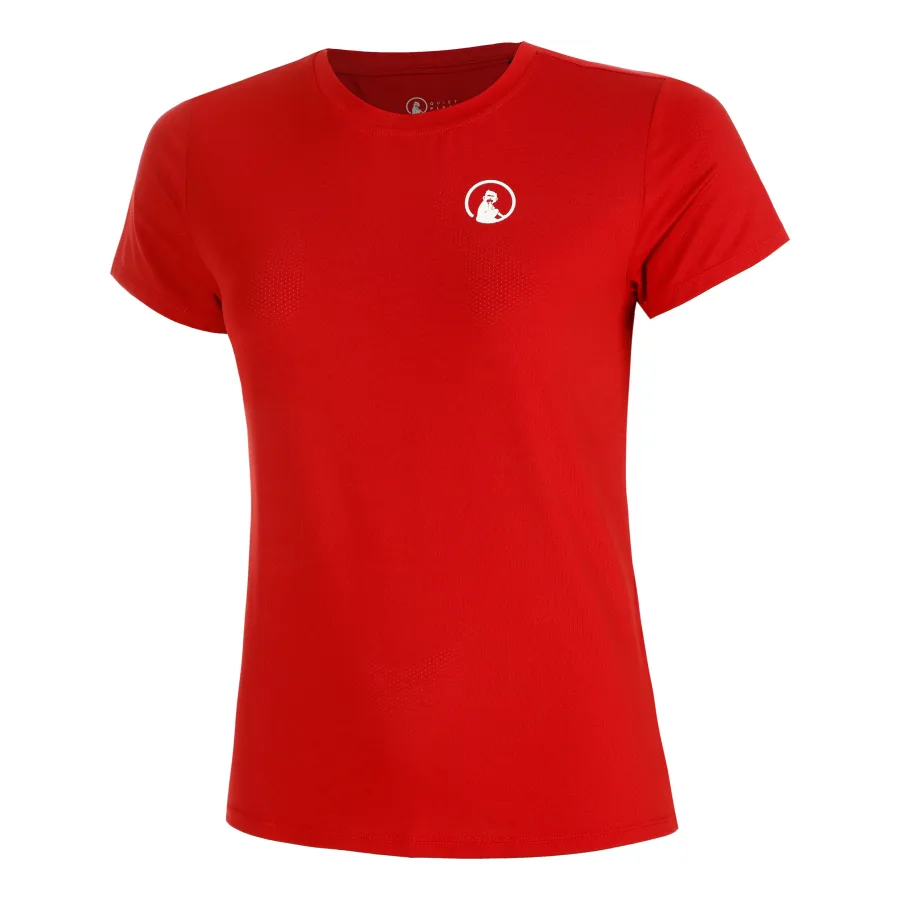 Quiet Please Quiet Please Retriever T - Shirt Damen Rot