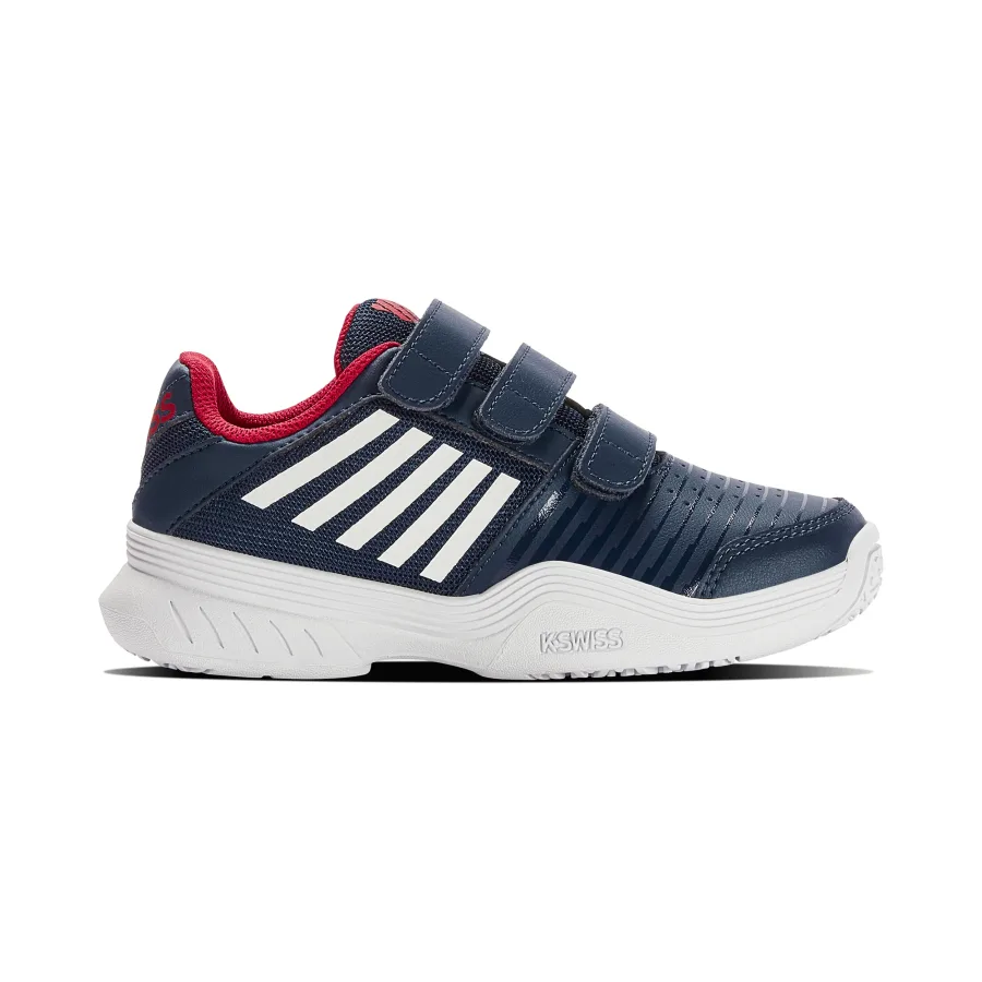 K-Swiss K - Swiss Court Express Strap Omni Allcourtschuh Kinder dunkelblau, weiß