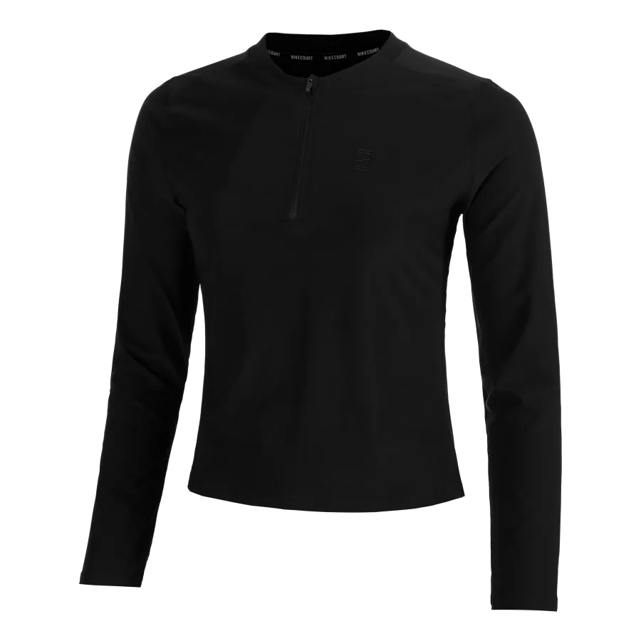 Nike Nike Court Dri - Fit Advantage Longsleeve Damen Schwarz, Schwarz