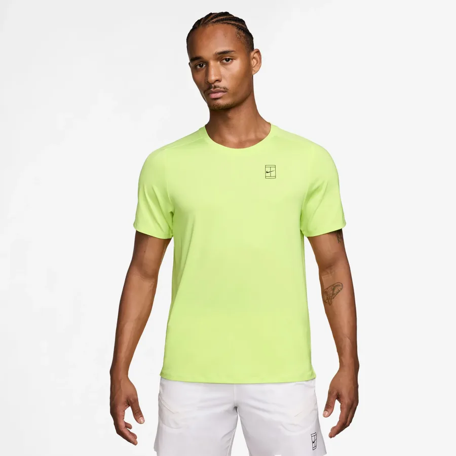 Nike Alcaraz Court Dri-FIT Advantage T-Shirt Herren-zitronengelb