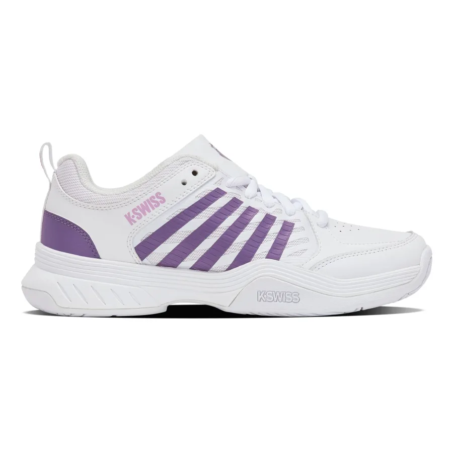 K-Swiss K - Swiss COURT EXPRESS 2 AC Allcourtschuh Damen weiß, lavendel