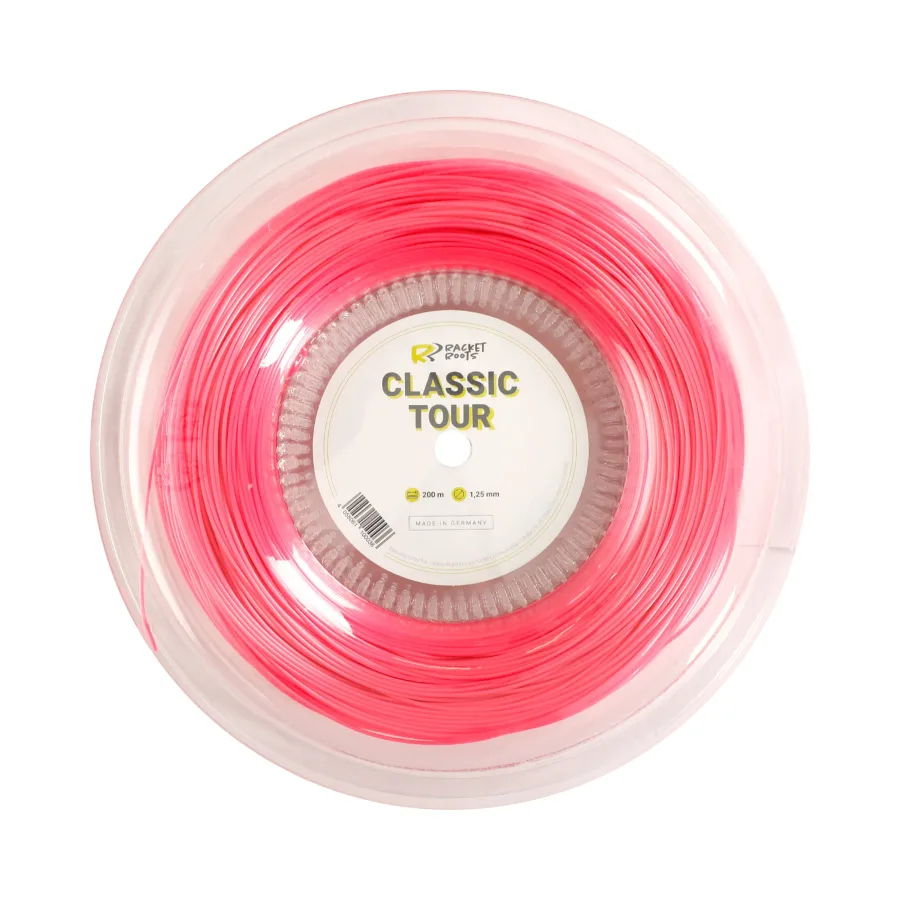 Racket Roots Racket Roots RR Classic Tour Saitenrolle 200m - Pink