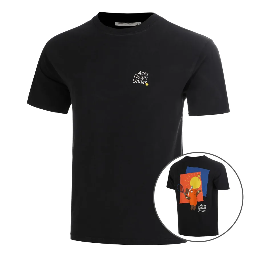 Lobster & Lemonade Lobster & Lemonade Maus Aces Down Under – '89 Band T - Shirt Unisex