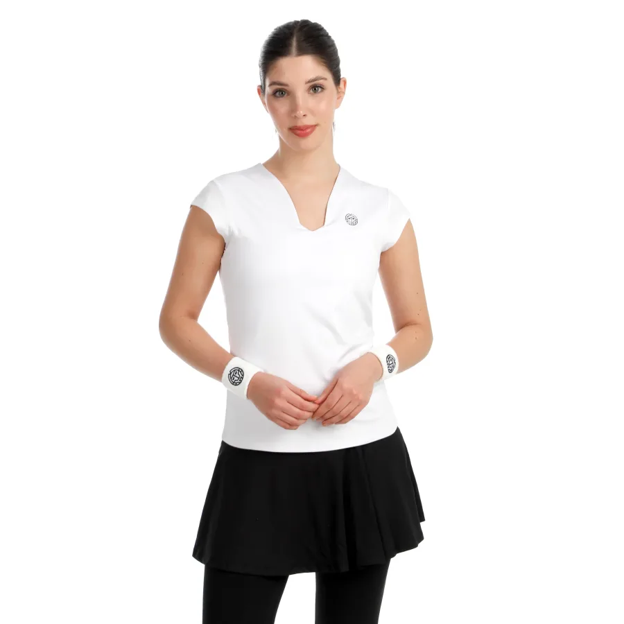 BIDI BADU BIDI BADU Crew 2.0 V - Neck T Shirt Damen weiß