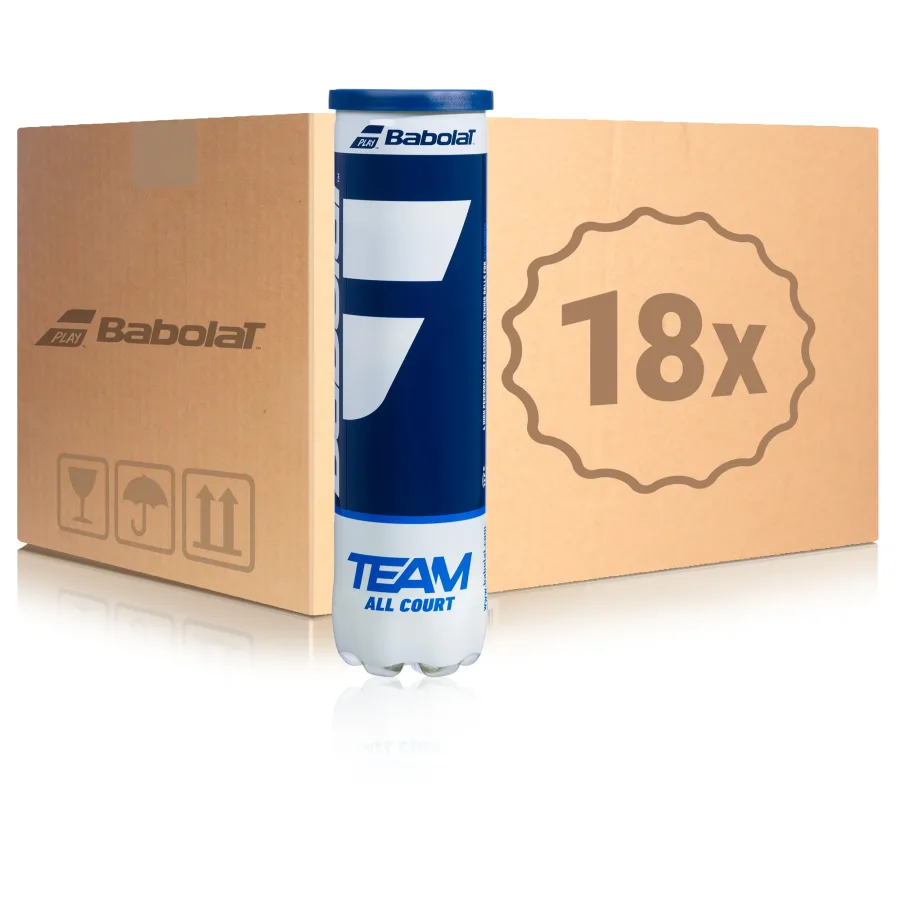 Babolat Babolat 18x 4er Dose Team All Court im Karton