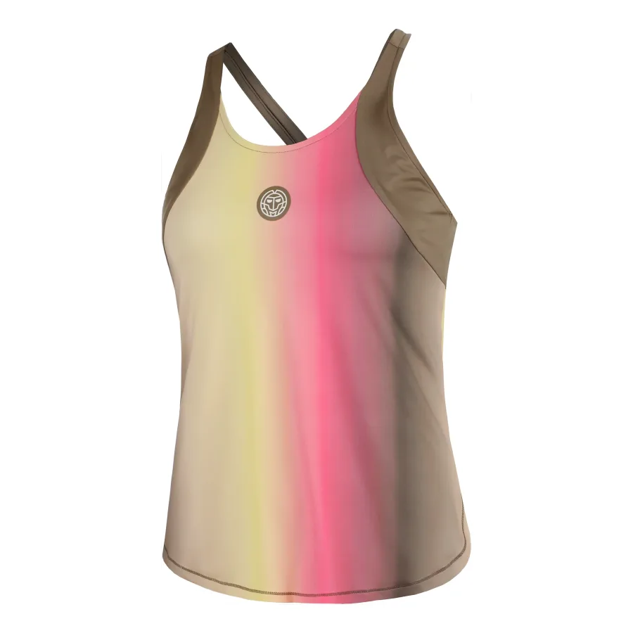 BIDI BADU BIDI BADU Spectrum Tank - Top Damen Braun, Gelb