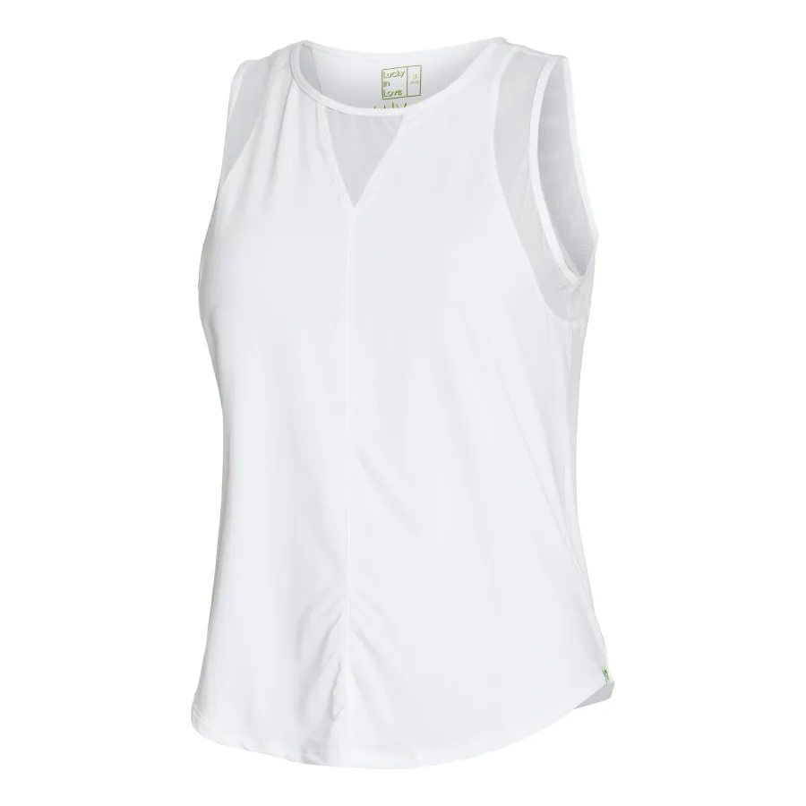 Lucky in Love Lucky in Love Chill Out Tank - Top Damen Weiß
